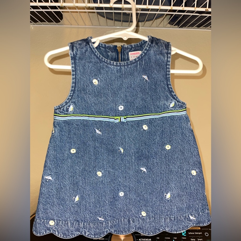 Gymboree Baby Girls light Jean Dress